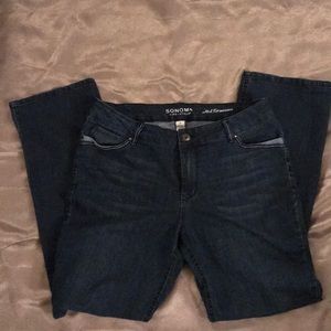 Sonoma Dark wash Demi boot cut jeans